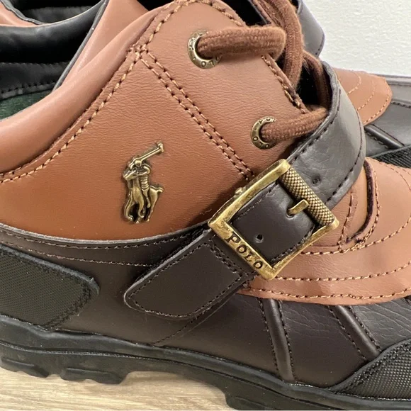 Duck Boots Brown Polo Boots Polo Ralph Lauren Dover Duck Boots Boys Shoes  Size 7Chocolate
